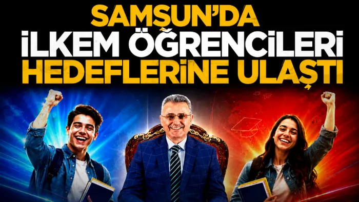 Samsun'da İLKEM öğrencileri hedeflerine ulaştı