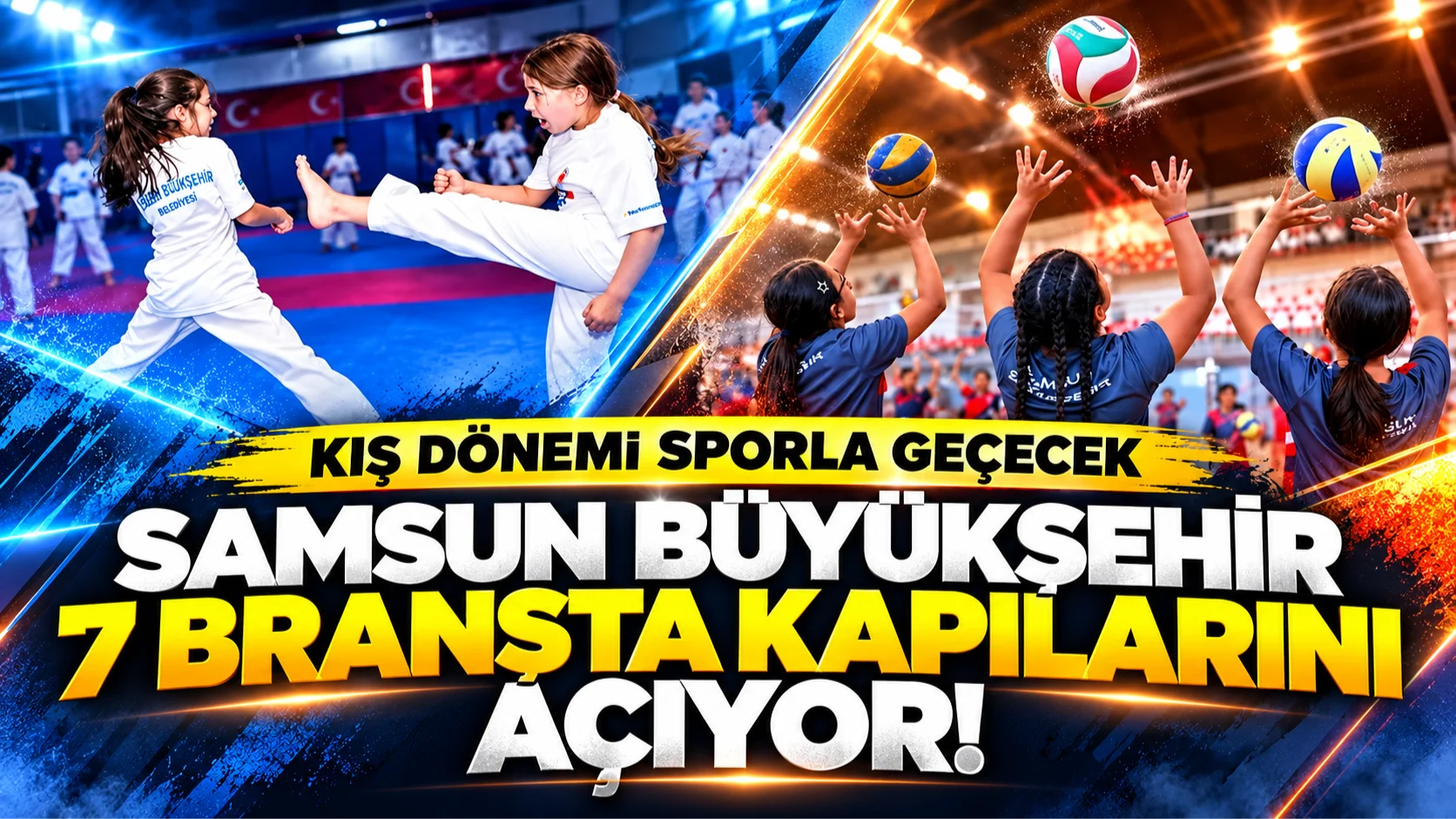 Samsun'da Kış Spor Okulları kayıtları başladı! İşte başvuru şartları