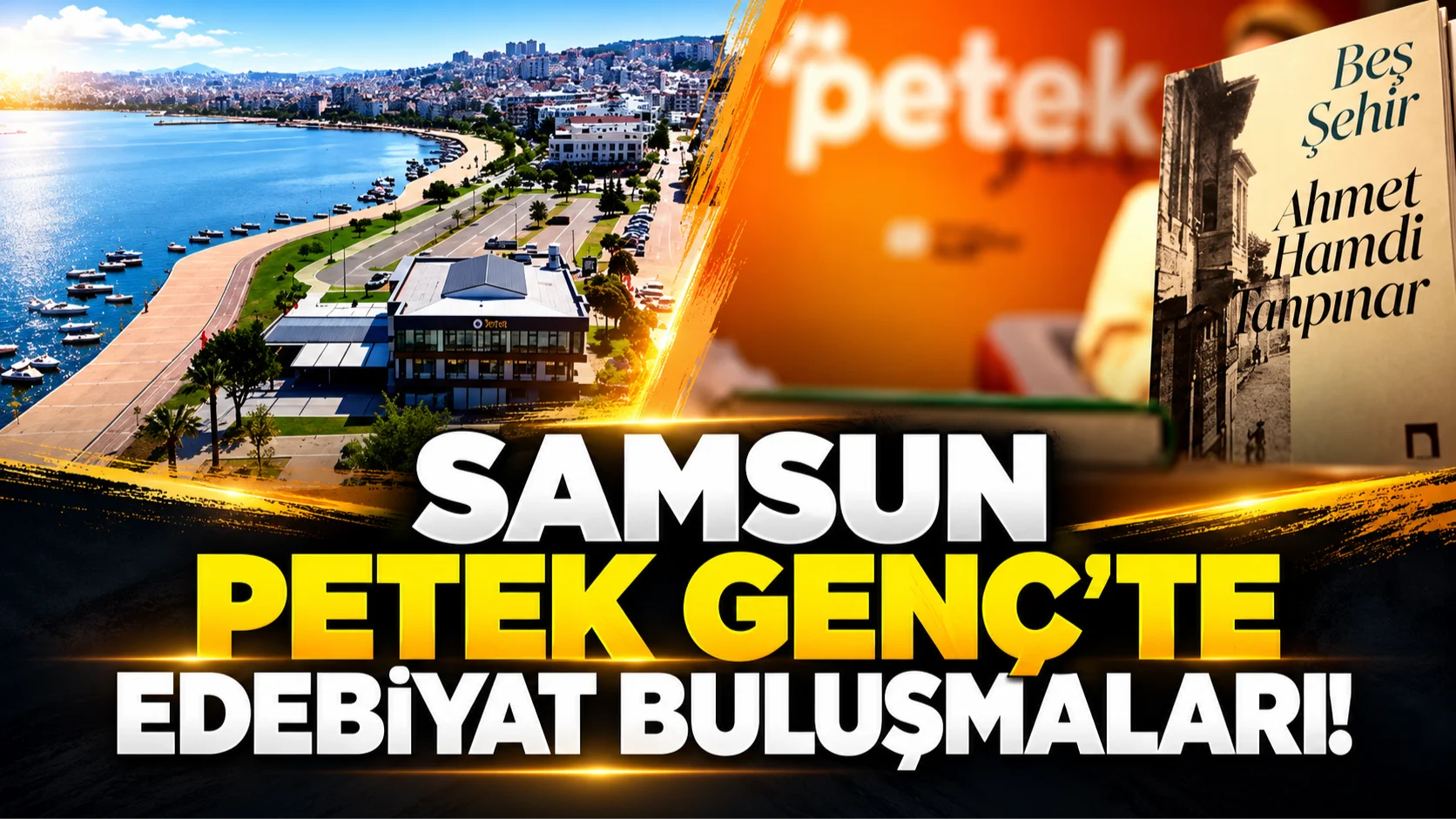 Samsun'da kitap tutkunlarının yeni buluşma noktası: Petek Genç