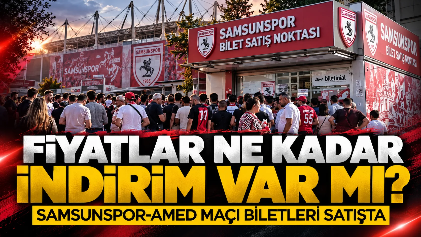 Samsunspor-Amed SF maçının biletleri satışta! Fiyatlar ne kadar, indirim var mı?