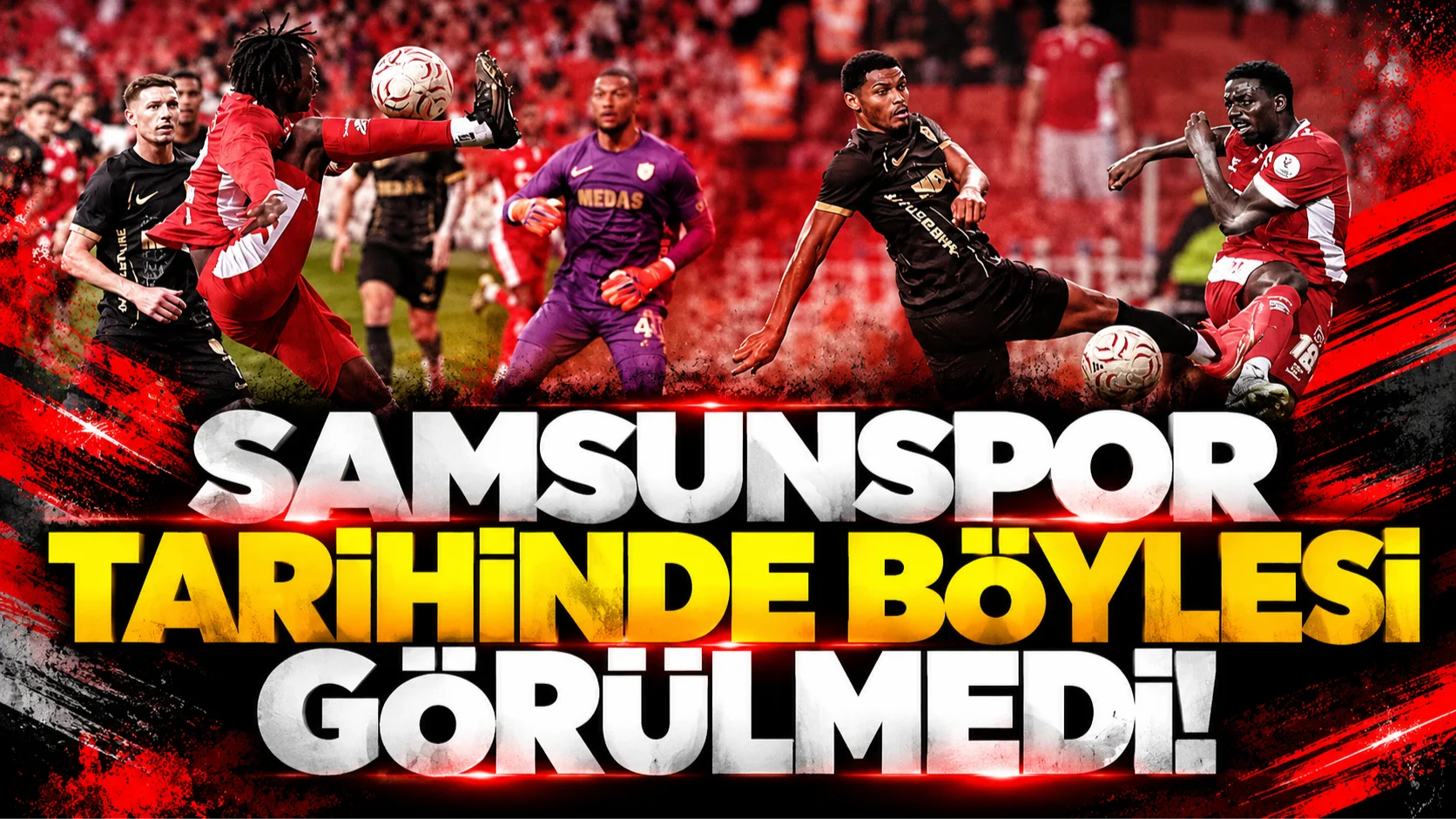 Samsunspor tarihinde böylesi görülmedi! 7 maçlık mağlubiyet rekoru