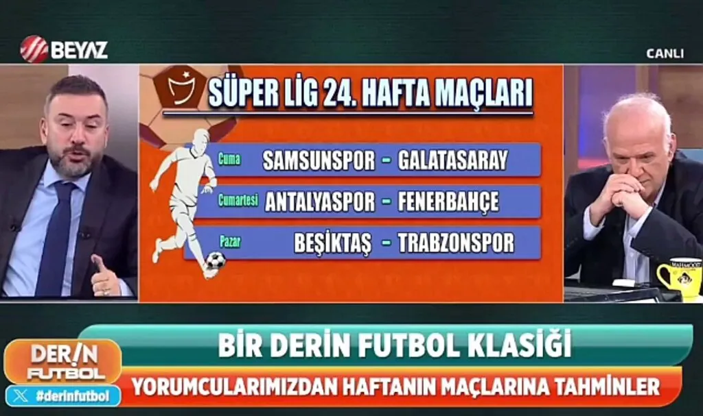 Derin Futbol'da Samsunspor-Galatasaray Maçına Skor Tahmini!