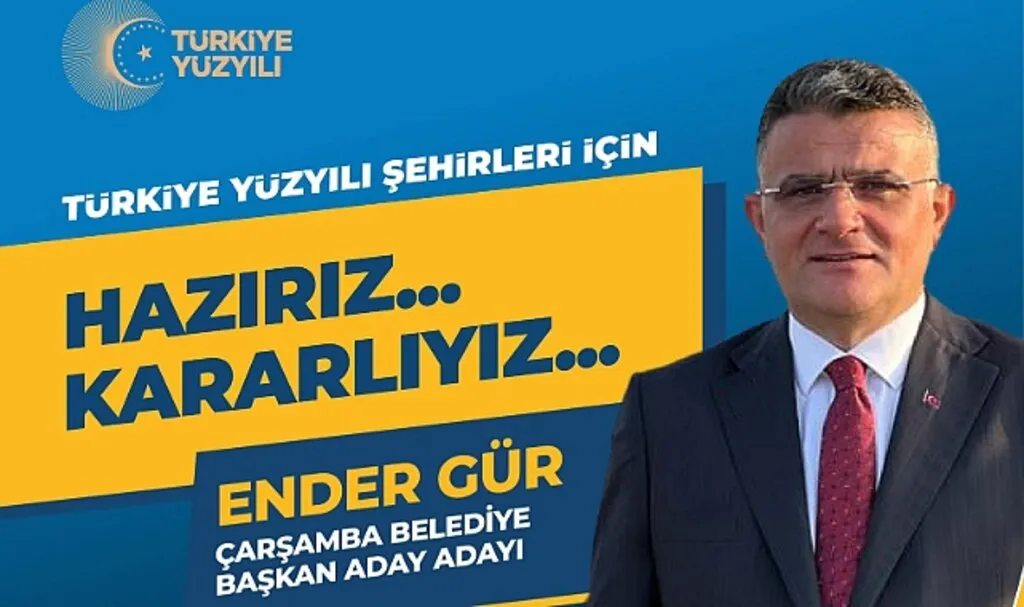 Ender Gür: Çarşamba'ya Hizmet Benim İçin Onurdur