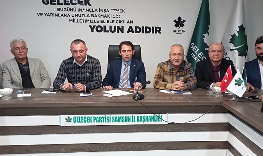 Gelecek Partisi SBB Başkan adayı Mustafa Yeşilyurt: Türkiye Samsun'a Örnek Olacak