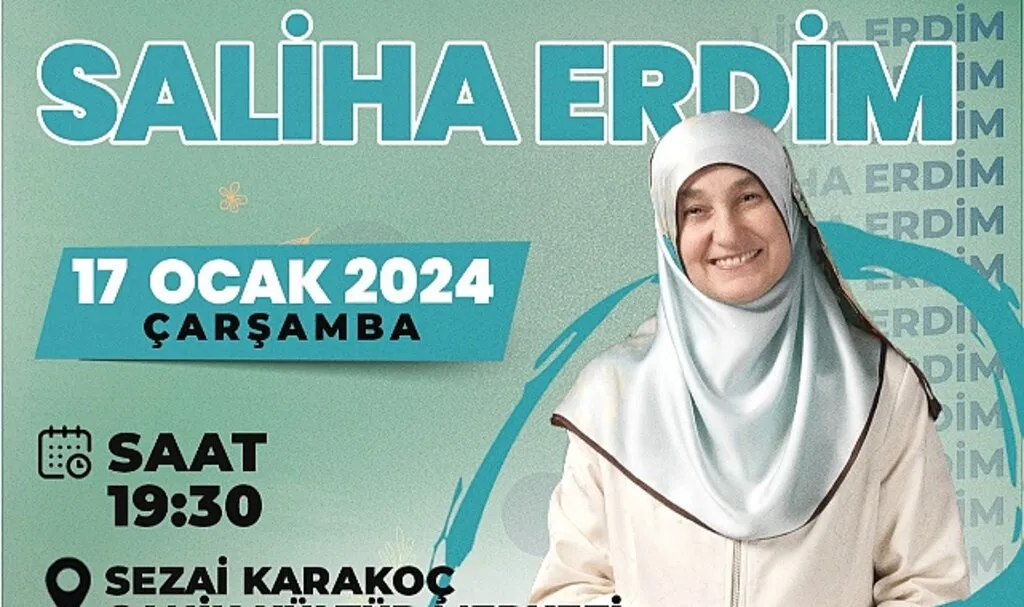 Ünlü Aile Danışmanı Saliha Erdim Canik?te 