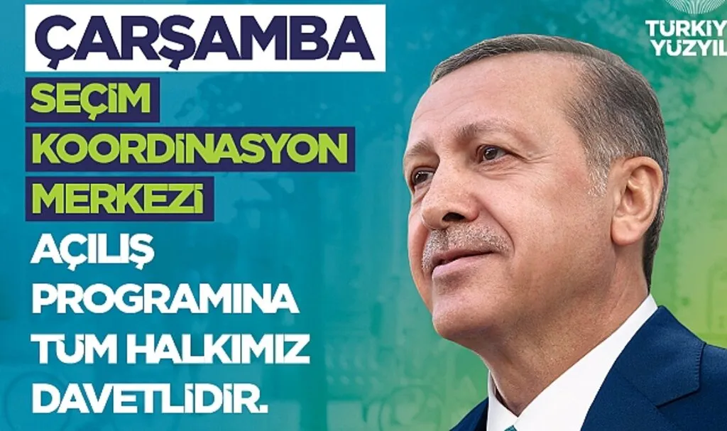AK Parti Çarşamba SKM Açılışına Davet 