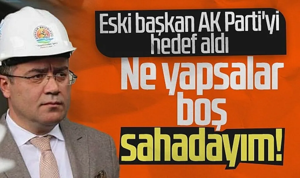 AK Parti'den Atakum Belediye Başkan Adayı Gösterilmeyen Eski Başkan İshak Taşçı'dan Salvolar!
