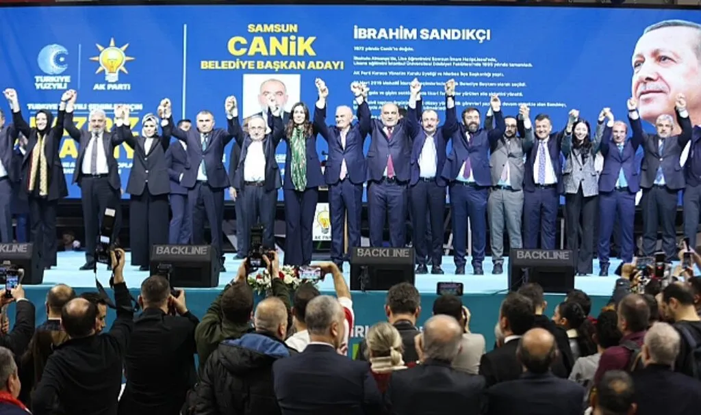 AK Parti Samsun İlçe Belediye Başkan Adayları Tanıtıldı