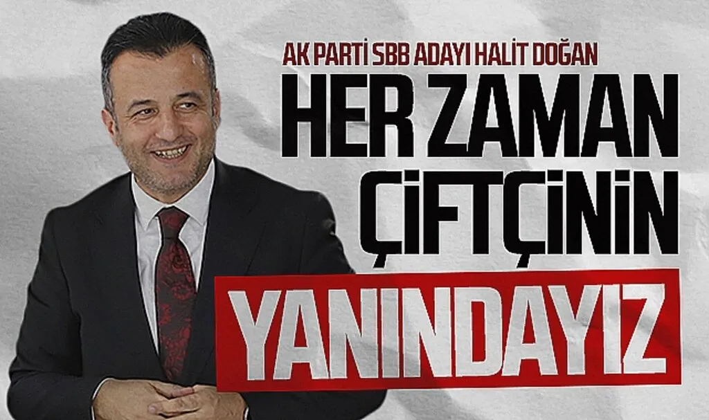AK Partili Halit Doğan'dan 'Yaptım Oldu' Vurgusu!