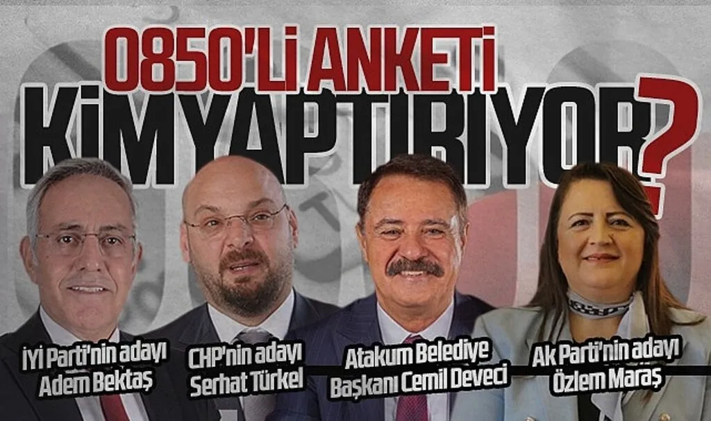 Atakum'da 0850'li Anketi Kim Yaptırıyor?