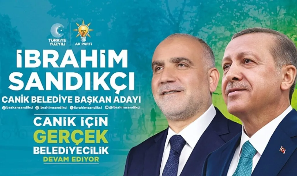 Canik Belediye Başkanı İbrahim Sandıkçı'dan Mitinge Davet
