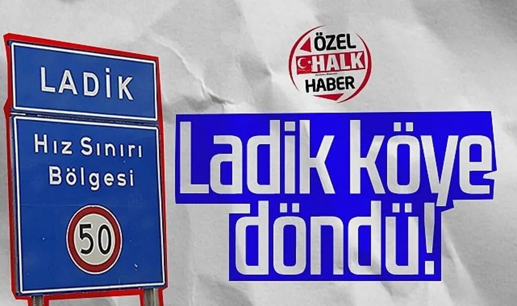 Ladik'te Nüfus Azaldı, Köye Döndü!