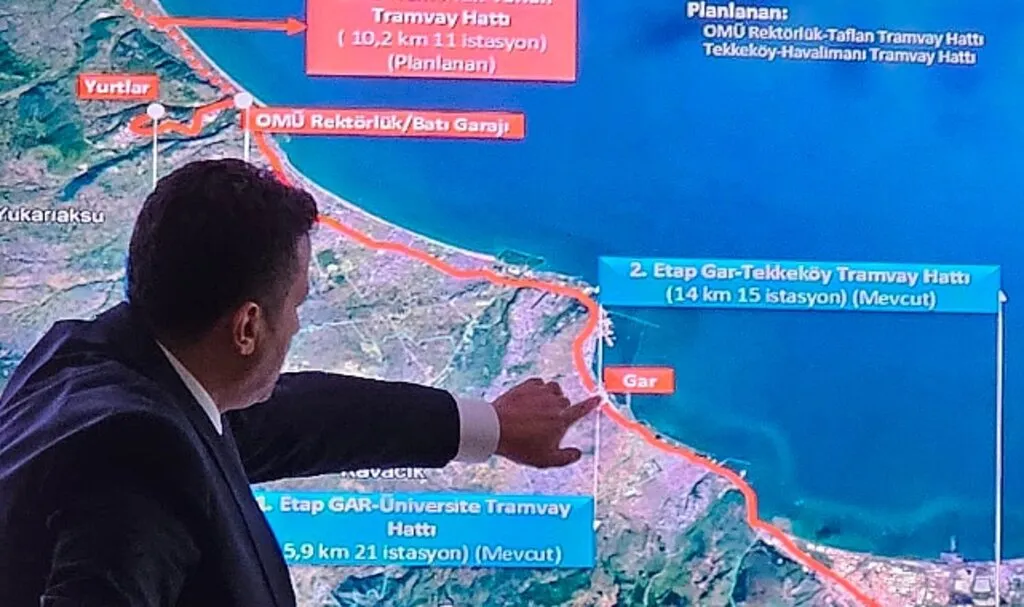 Samsun'a Nokta Atışı Ulaşım Hizmeti Gelecek!