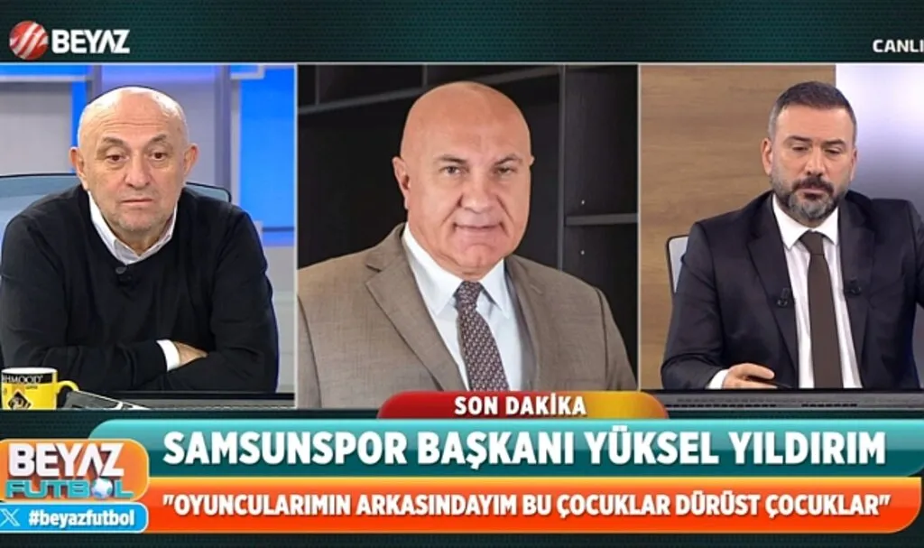 Samsunspor Başkanı Yüksel Yıldırım Sert Konuştu!
