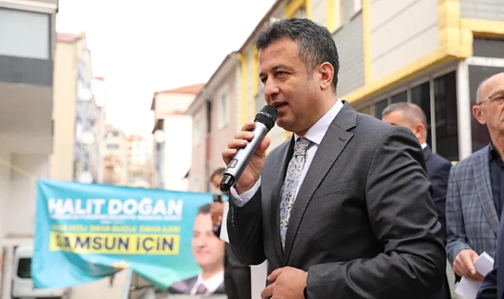 AK Parti'li Halit Doğan Asarcık'ta Konuştu: 'Samsun'un Hayatımızın Merkezine Aldık'