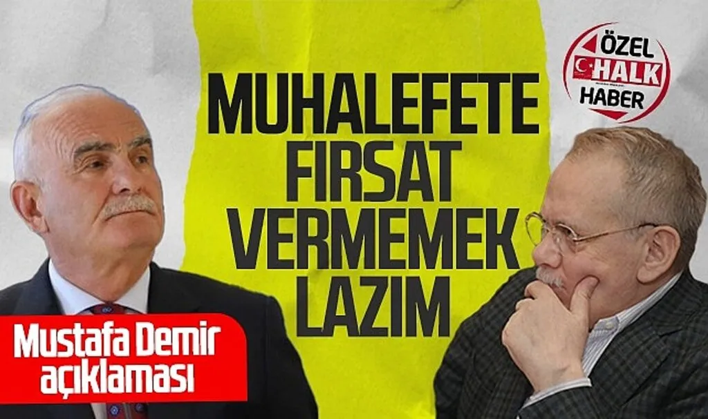 AK Parti Yerel Yönetimler Başkanı Yılmaz: Muhalefete Fırsat Vermemek Lazım