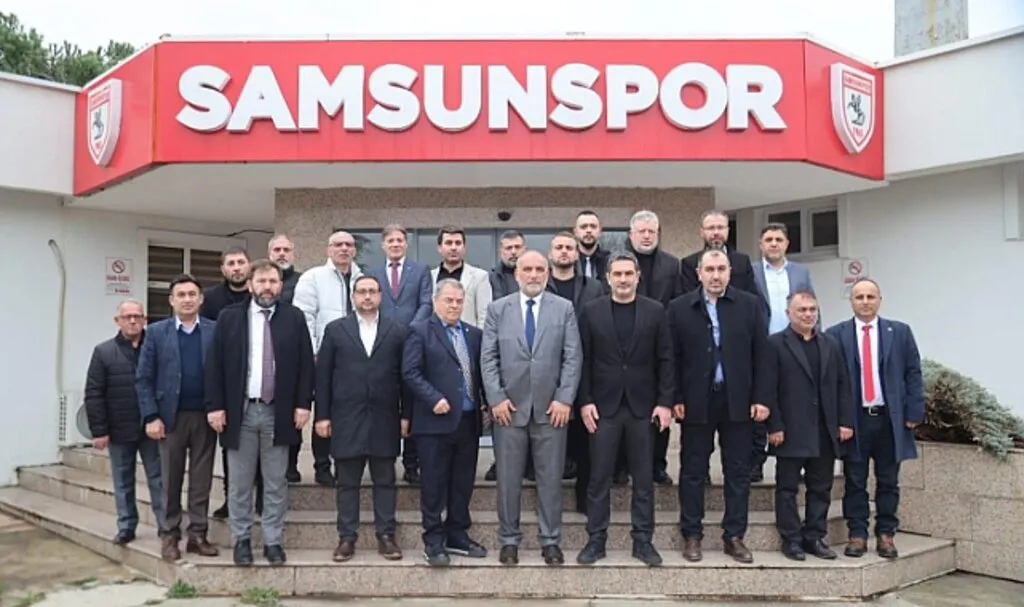 Başkan İbrahim Sandıkçı Samsunspor?da