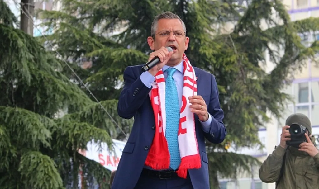 CHP Genel Başkanı Özgür Özel, Samsun'da Konuştu