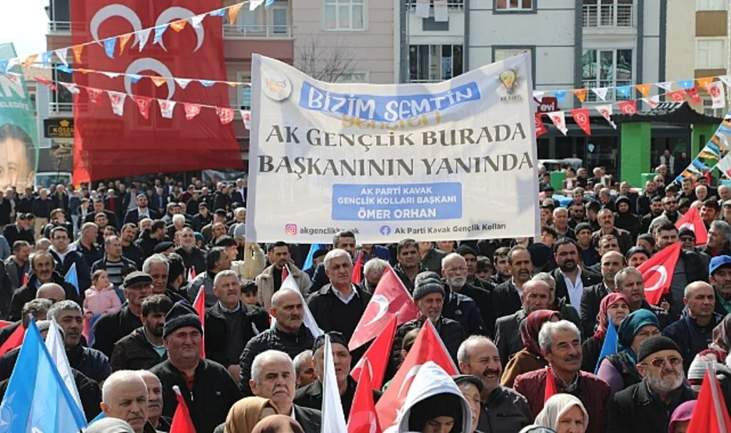 Kavak'ta Tarihi Miting: Gümbür Gümbür Geliyoruz