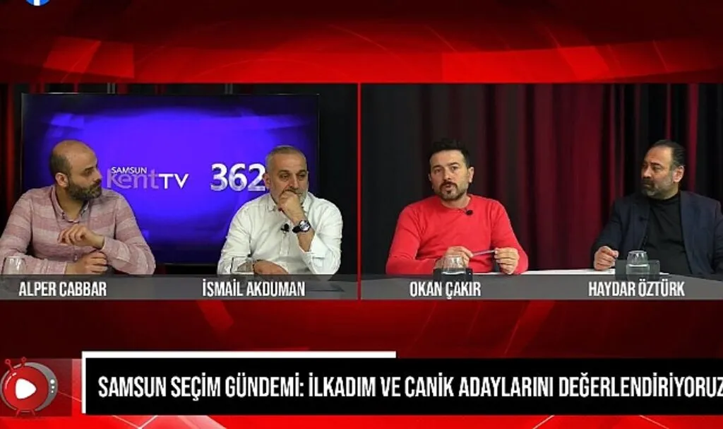 Samsun Yerel Seçim Gündemi'nde İlkadım ve Canik Başkan Adaylarını Değerlendiriyoruz