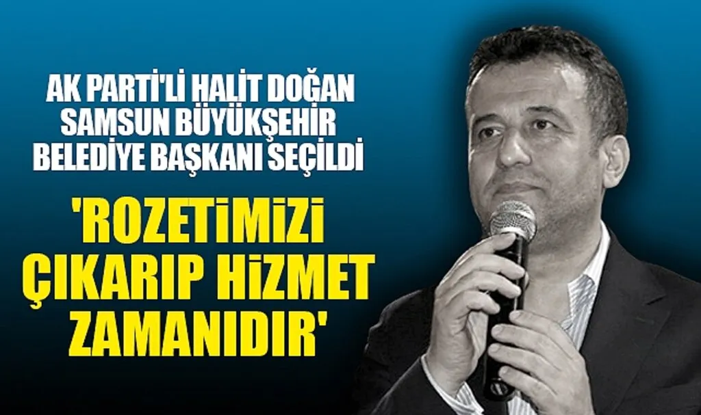AK Partili Halit Doğan: Rozetimizi Çıkarıp Hizmet Zamanıdır
