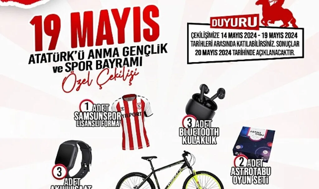 Canik'ten Hediye Yağmuru