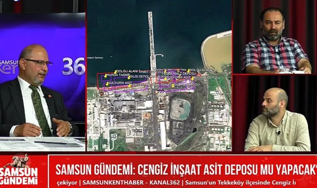 Samsun'un Gündemi Asit Depoları Oldu