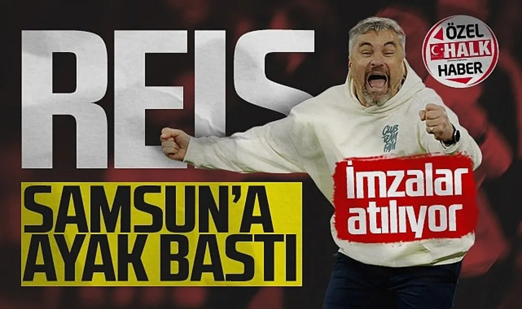 Samsunspor'un Yeni Alman Teknik Patronu Reis Samsun'da