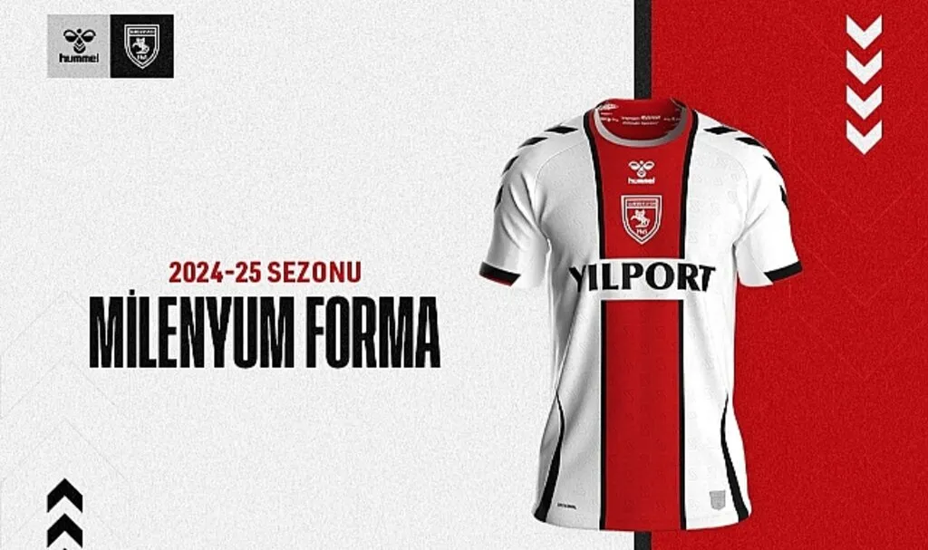 Samsunspor'un Yeni Sezon Formaları Satışta!
