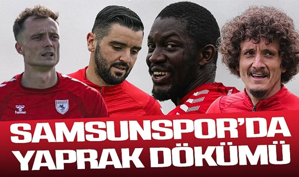 Son Dakika!.. Samsunspor'da Yaprak Dökümü Sürüyor!