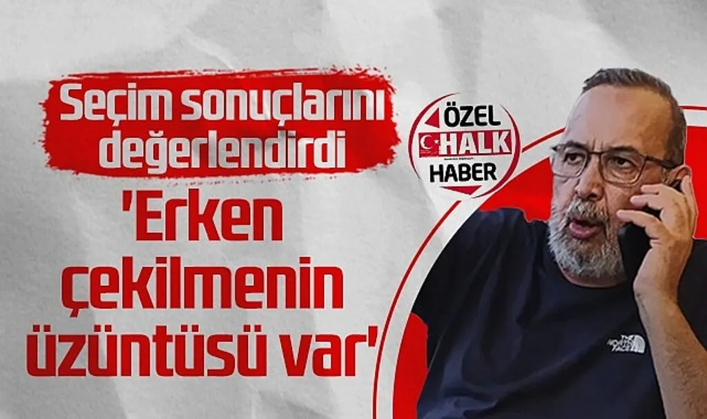İsmail Uyanık: Erken Çekilmenin Üzüntüsü Var