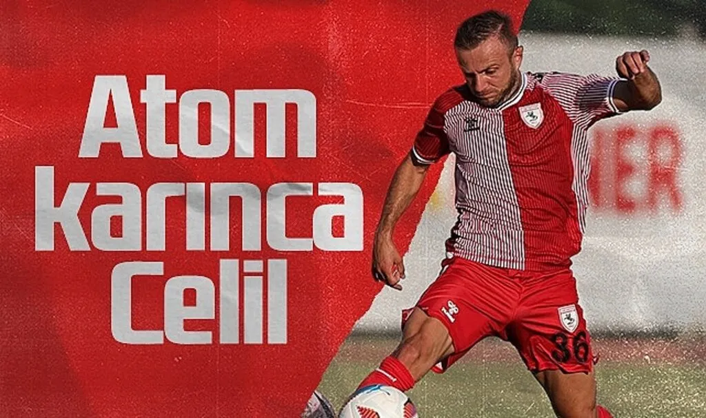 Samsunspor'un Atom Karıncası Celil Yüksel