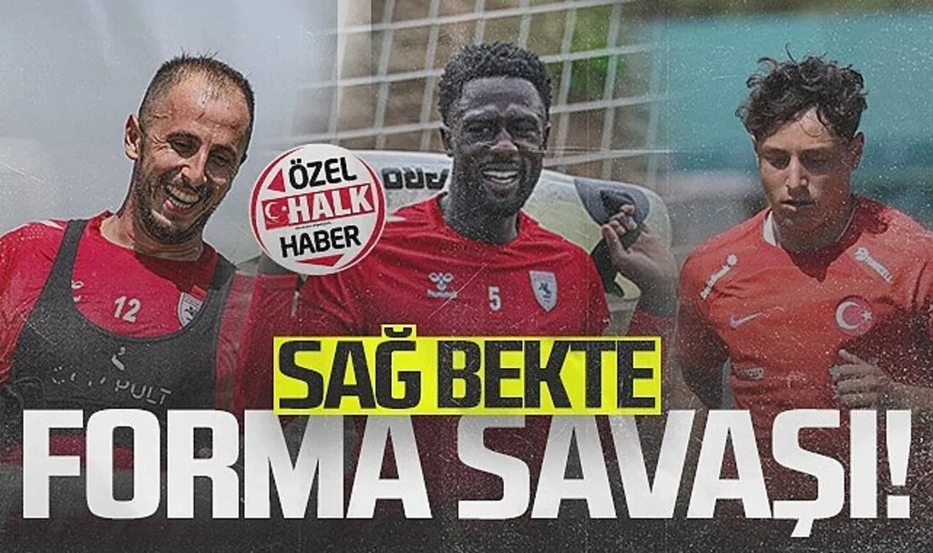 Samsunspor'un Sağ Bekinde Forma Savaşı Var!
