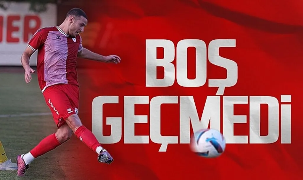 Samsunspor'un Yerli Golcüsü Ercan Boş Geçmedi
