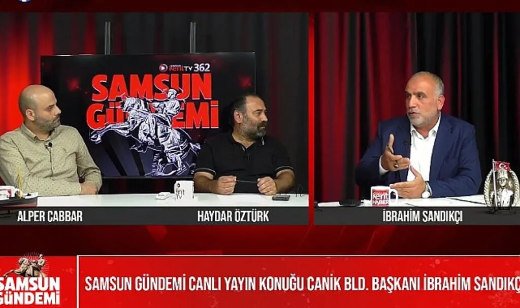 Canik Belediye Başkanı İbrahim Sandıkçı Samsun Gündemi'nin Konuğu Oldu 