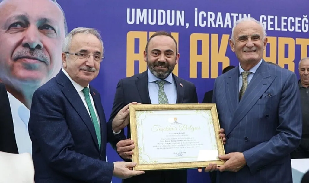 AK Parti Kavak İlçe Başkanı Onur Bakır Güven Tazeledi