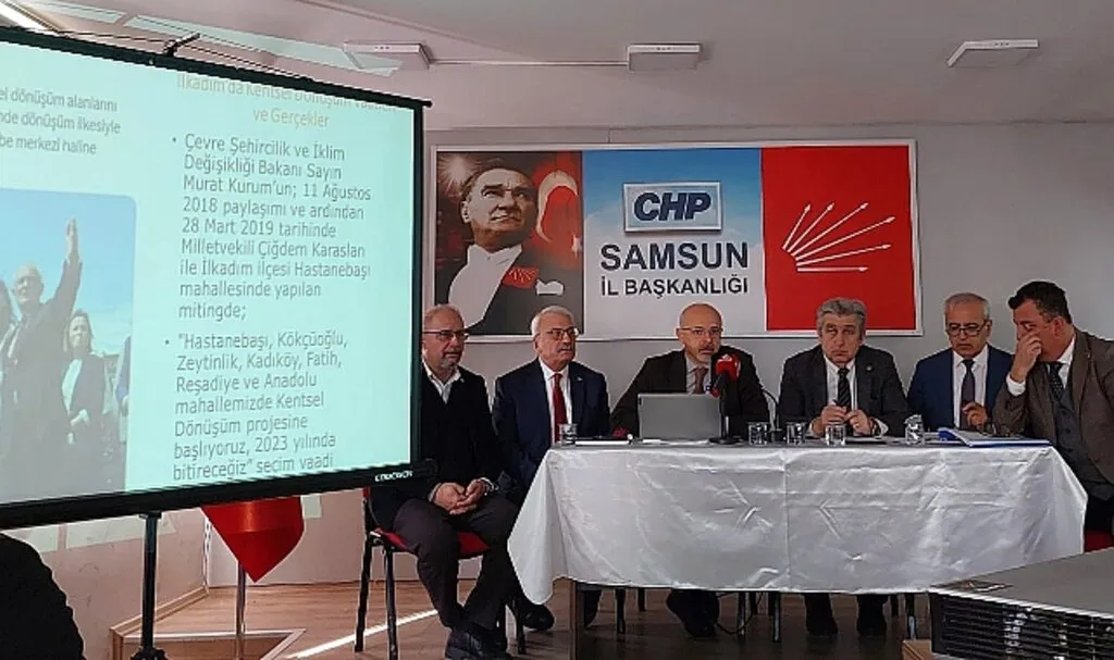 Samsun'da Kentsel Dönüşüm Polemiği Sürüyor
