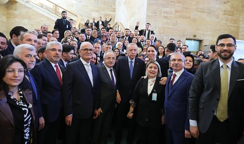 AK Parti Samsun Teşkilatı Cumhurbaşkanı Erdoğan'la Buluştu