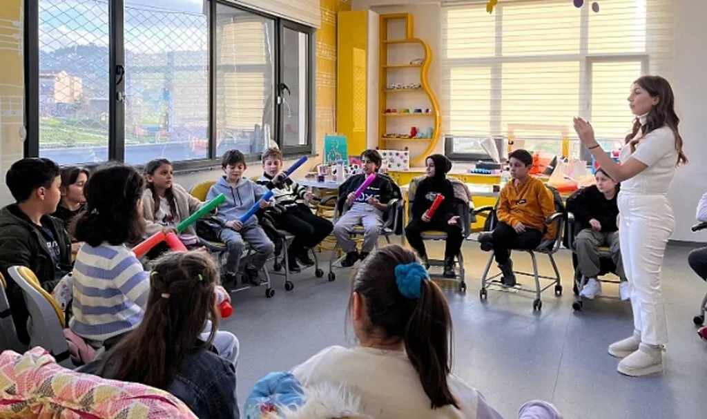 Yarıyıl Tatilinde Çocuklar Canik Keşif Kampüsü'nde