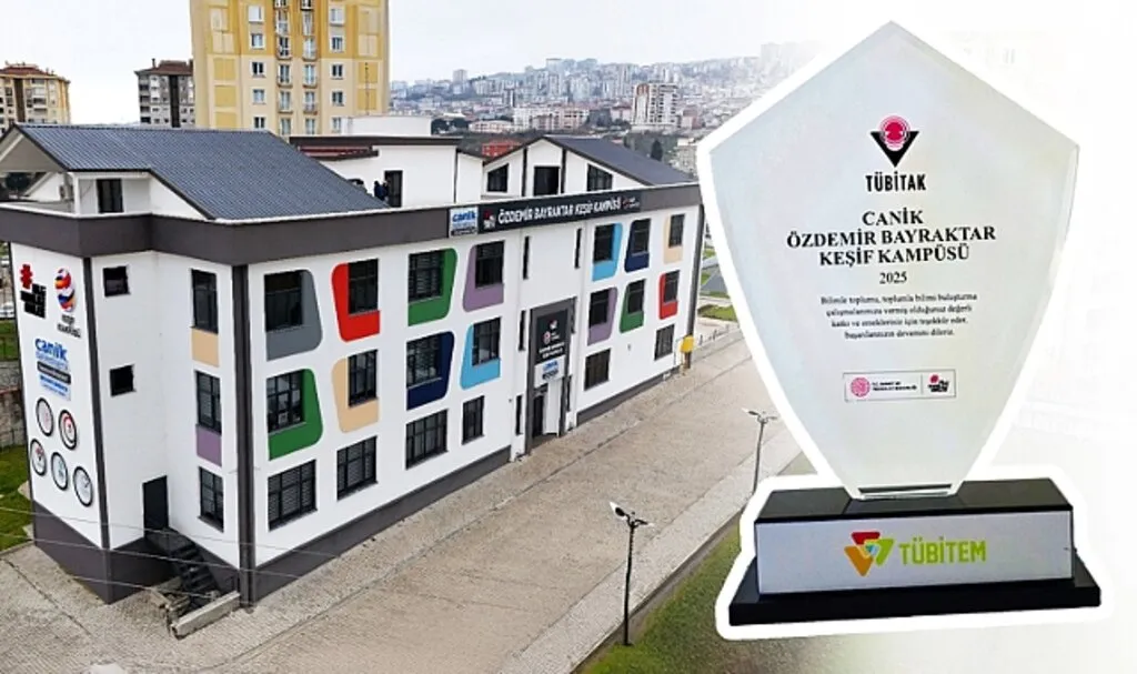 Canik Keşif Kampüsü'ne Sanayi Bakanı Fatih Kacır'dan Ödül