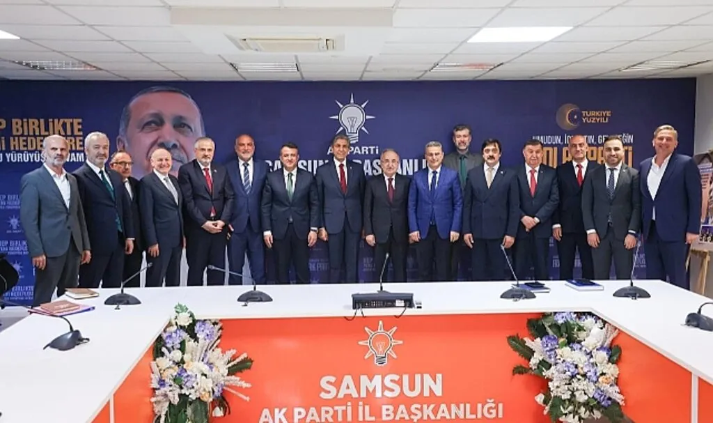 AK Parti Samsun'da Dev Zirve Gerçekleşti