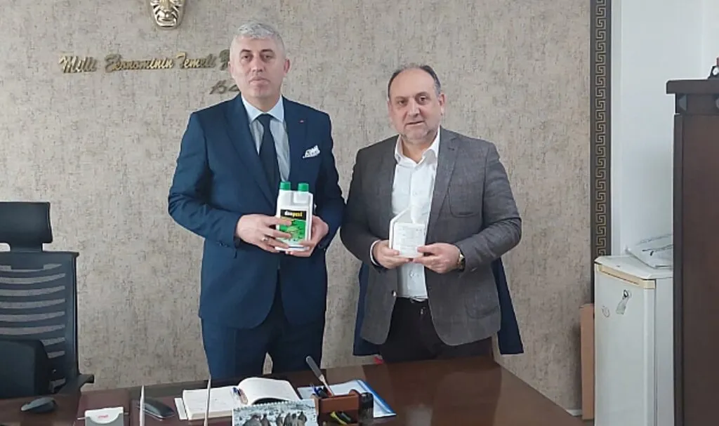 İlkadım Çiftçisine Kokarca İmha İlacı Desteği