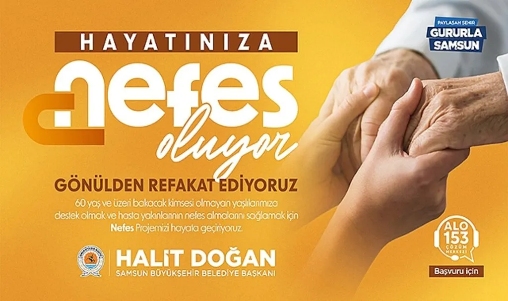 Samsun'da Nefes Projesi Hayata Geçiyor