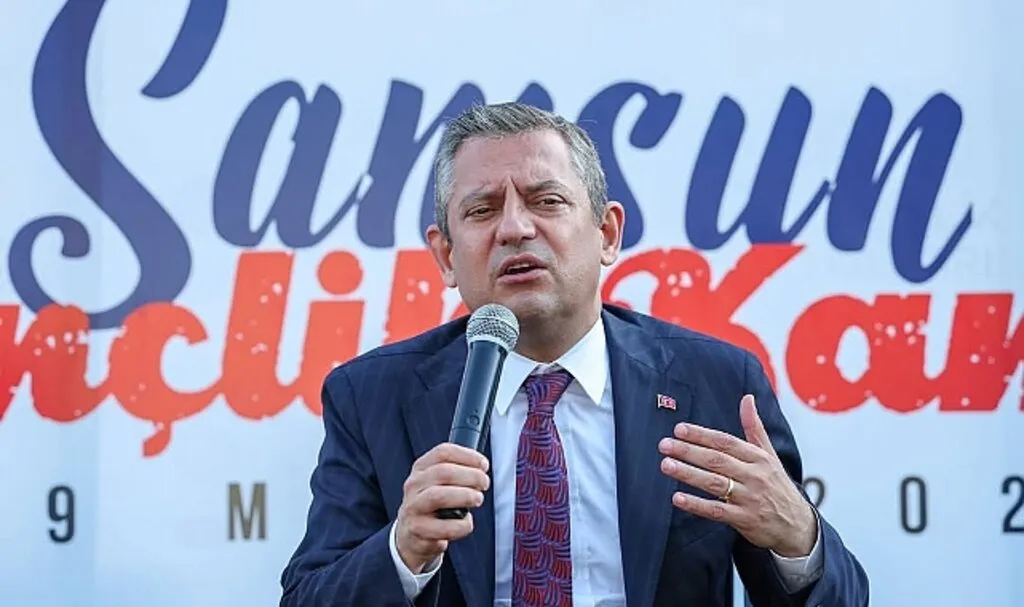 CHP Genel Başkanı Özgür Özel Pazar Günü Samsun'da