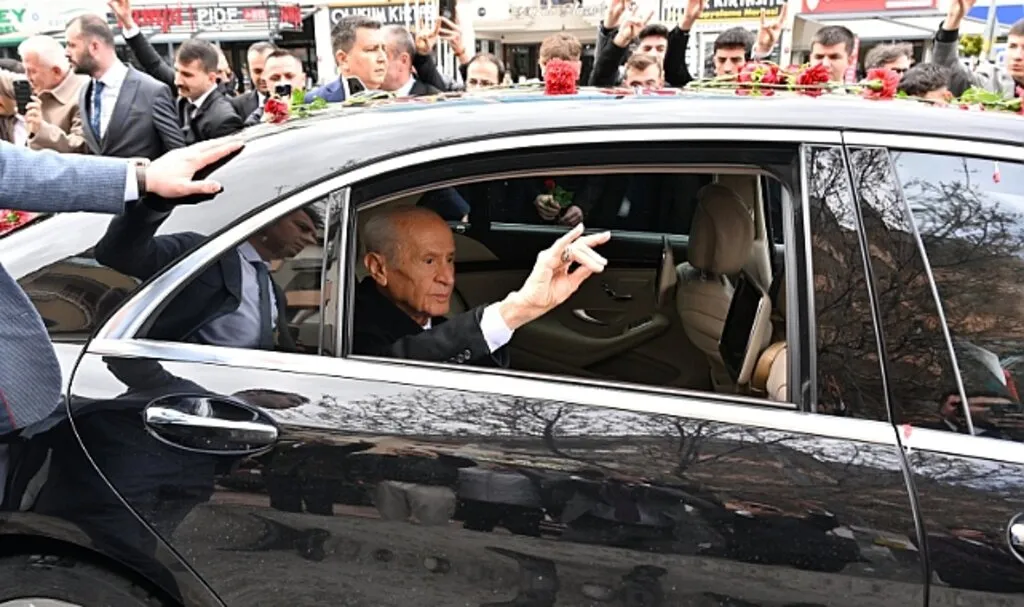MHP Genel Başkanı Devlet Bahçeli Mesaiye Başladı