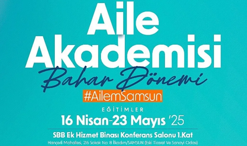 Samsun'da Aile Akademisi Düzenleniyor