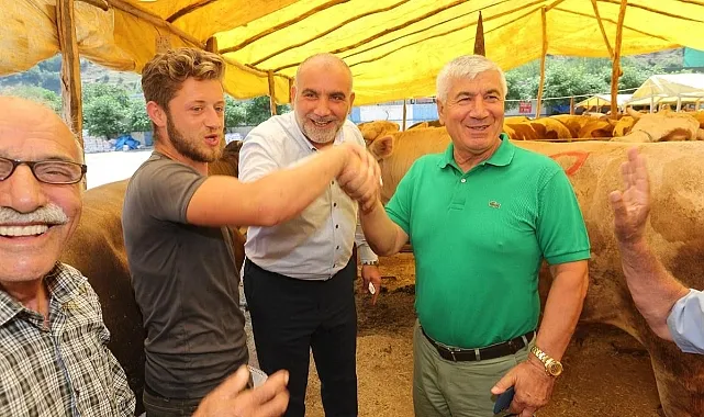 Canik'te Kurban Pazarı Açıldı
