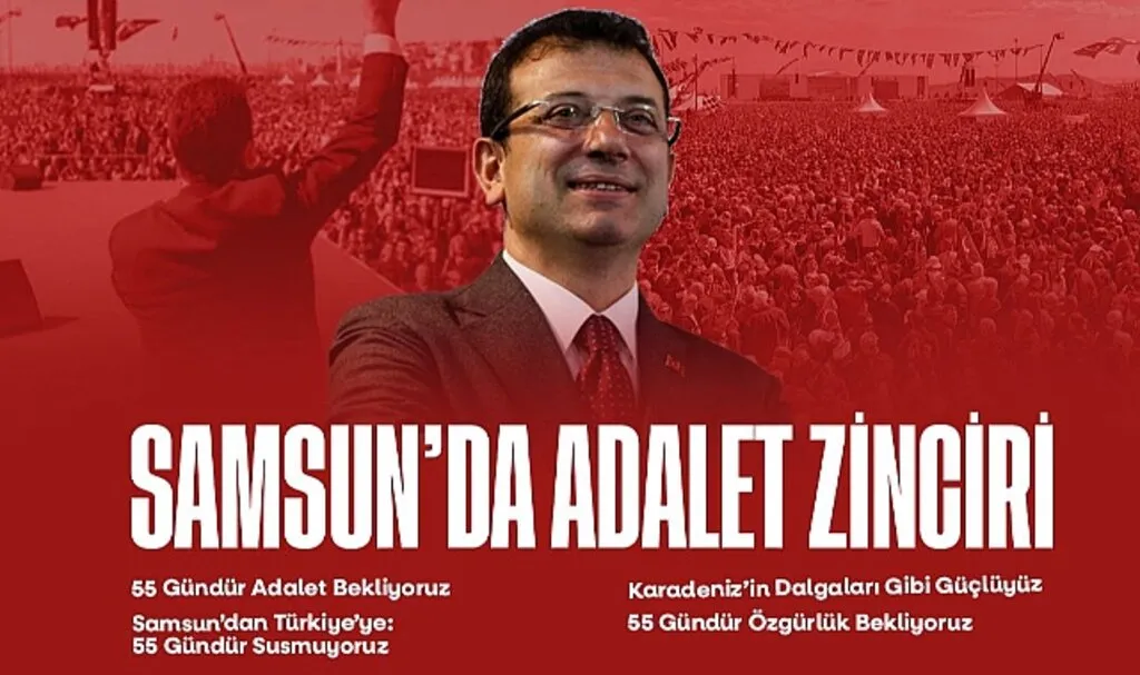 CHP'den 55. Günde Adalet Zinciri