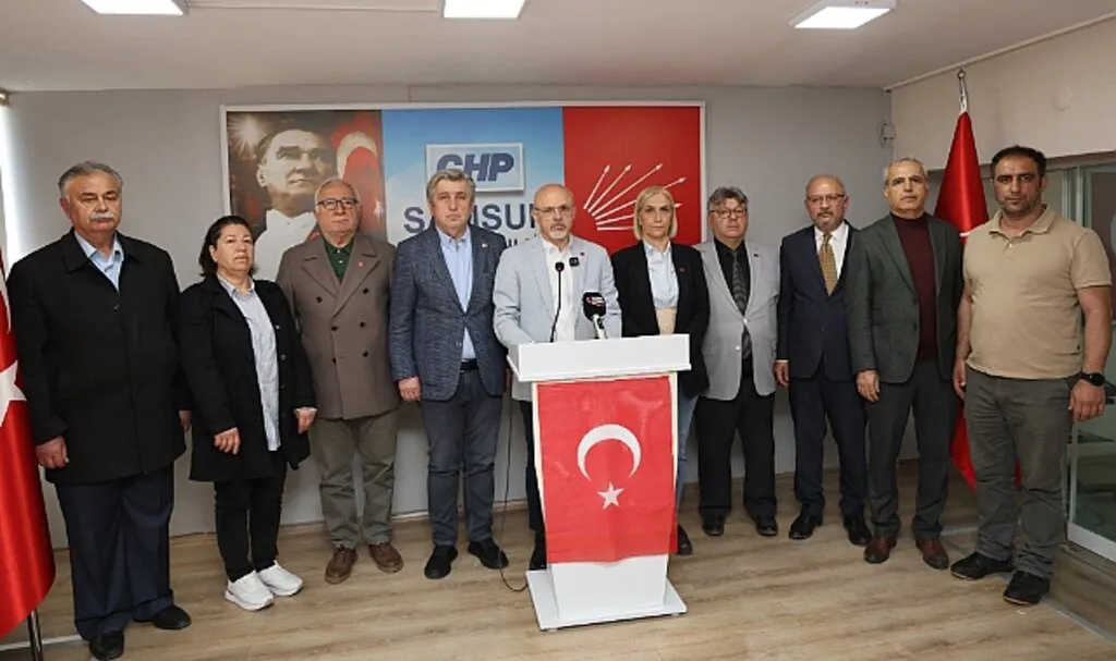 CHP Samsun'dan Özgür Özel'e Yapılan Fiziki Saldırıya Tepki
