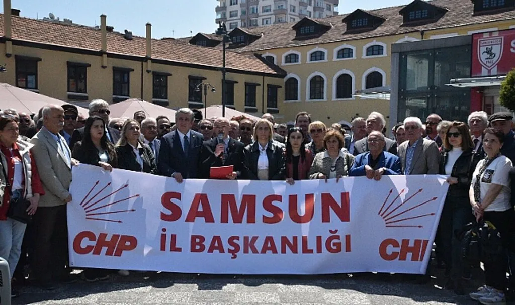 CHP Samsun: Zorbalığa Boyun Eğmeyeceğiz